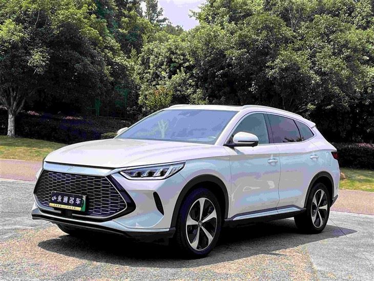 Hot Sale Used BYD 2021 Song PLUS New Energy DM-i 110KM Flagship PLUS